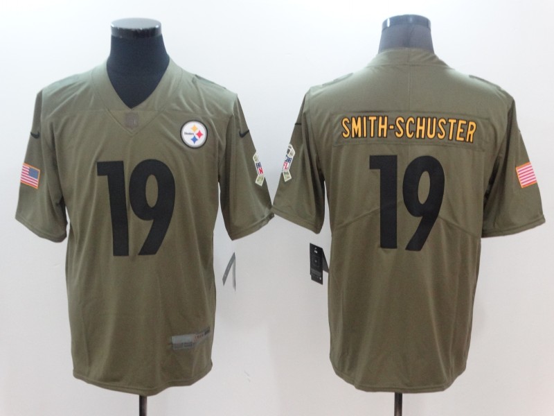 NFL Pittsburgh Steelers #19 Smith-schuster Salute To Service Limited Jersey