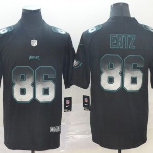 Nike Eagles #86 Zach Ertz Black Arch Smoke Vapor Untouchable Limited Jersey