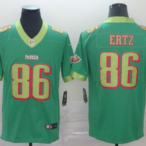 Men's Philadelphia Eagles #86 Zach Ertz Green 2019 City Edition Limited Jersey