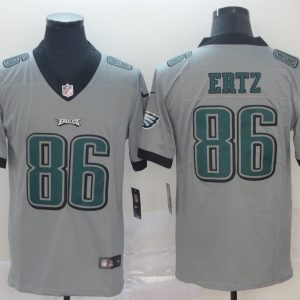 Men's Nike Philadelphia Eagles #86 Ertz Grey Inverted Legend Men Jersey
