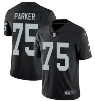 Men's Oakland Raiders Brandon Parker Vapor Untouchable Limited Black Jersey