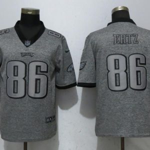 New Nike Philadelphia Eagles 86 Ertz Gray 2017 Vapor Untouchable Men's Stitched Gridiron Gray Limited