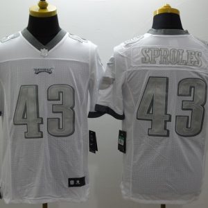 Nike Philadelphia Eagles #43 Sproles Platinum Limited Jersey