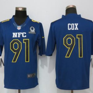 Nike Philadelphia Eagles 91 Cox Nike Navy 2017 Pro Bowl Limited Jersey