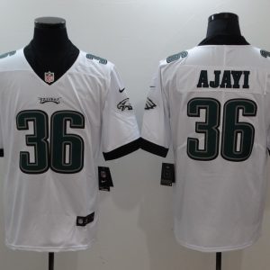 NFL Philadelphia Eagles #36 Ajayi White Vapor Limited Jersey