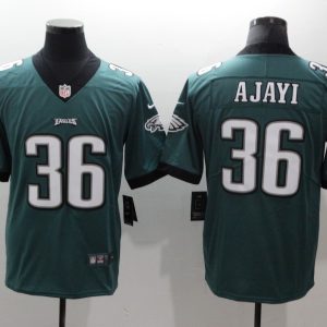 NFL Philadelphia Eagles #36 Ajayi Green Vapor Limited Jersey