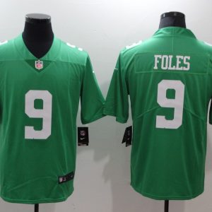 NFL Philadelphia Eagles #9 Foles L.Green Vapor Limited Jersey
