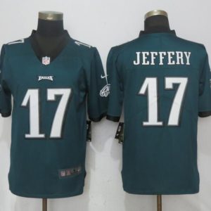 Nike Philadelphia Eagles #17 Jeffery Green Vapor Untouchable Limited Jersey