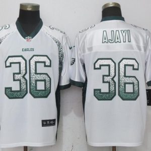 Nike Philadelphia Eagles #36 Ajayi Drift Fashion White Elite Jersey