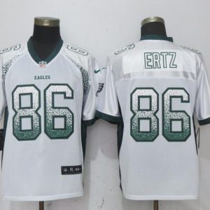 Nike Philadelphia Eagles #86 Ertz Drift Fashion White Elite Jersey