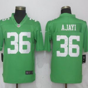 NEW Nike Philadelphia Eagles 36 Ajayi Wentz Green Vapor Untouchable Limited Jersey