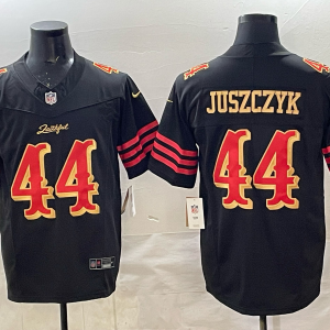 San Francisco 49ers #44 Kyle Juszczyk Black 2025 F.U.S.E. ??Rivalries?? Vapor Limited Jersey