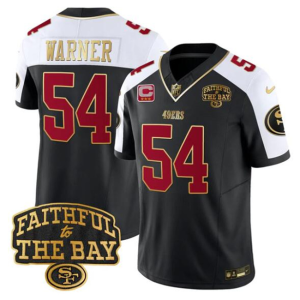 Men's San Francisco 49ers #54 Fred warner Black Alternate 2025 F.U.S.E. 3-Star C With Vapor Limited Jersey
