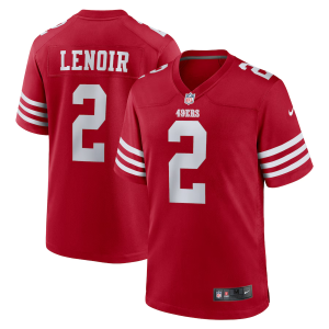 Men's San Francisco 49ers #2 Lenoir Red Vapor Untouchable Limited Jersey