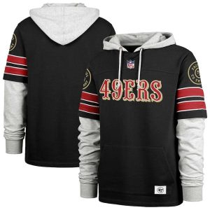 Men's San Francisco 49ers 2024 Black Fashion Hoodie