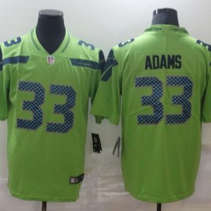 Men's Seattle Seahawks #33 Jamal Adams Green Vapor Untouchable Limited Jersey