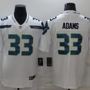 Men's Seattle Seahawks #33 Jamal Adams White Vapor Untouchable Limited Jersey
