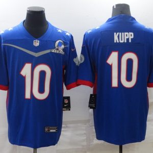 Men's Los Angeles Rams #10 Cooper Kupp 2022 Royal Pro Bowl Jersey