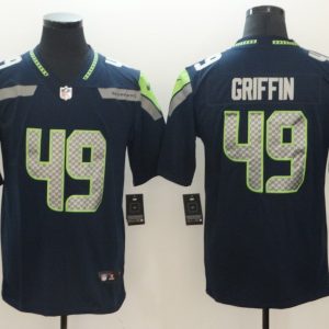 Nike Shaquem Griffin Seattle Seahawks Navy Blue Vapor Untouchable Limited Jersey