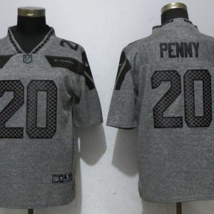 New Nike Seattle Seahawks 20 Penny Gray 2017 Vapor Untouchable Men's Stitched Gridiron Gray Limited