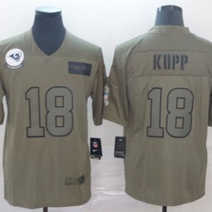 Men's Los Angeles Rams #18 Cooper Kupp 2019 Salute To Service Limited Jersey