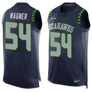NFL Seattle Seahawks #54 Wagner Blue Limited Tank Top Jersey