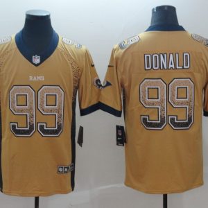 Nike 2018  Los Angeles Rams #99 Donald Drift Fashion Color Rush Limited Jersey