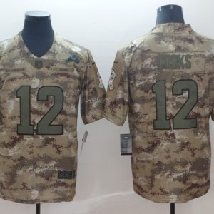 Men's Nike Los Angeles Rams #12 Cooks Salute To Service Jersey