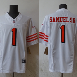 Men's San Francisco 49ers #1 Deebo Samuel Black Vapor Untouchable Limited Jersey