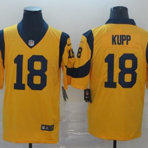Nike Los Angeles Rams #18 Cooper Kupp Vapor Limited Jersey
