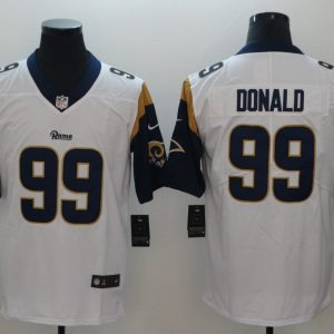 NFL Los Angeles Rams #99 Aaron Donald White Vapor Limited Jersey