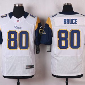 Nike St.Louis Rams #80 Bruce White Elite Jersey