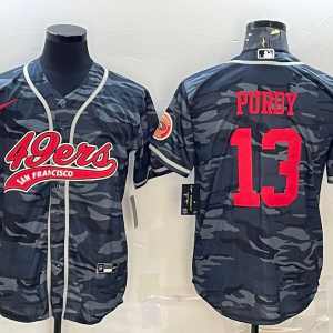 Men's San Francisco 49ers #13 Brock Purdy Fashion Baseball Nike Jersey