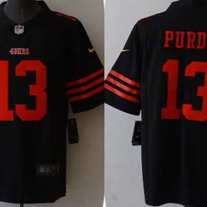 Men's San Francisco 49ers #13 Brock Purdy Black Vapor Untouchable Limited Jersey
