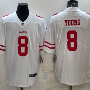 Men's San Francisco 49ers #8 Young  White Vapor Untouchable Limited Jersey