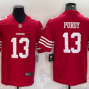 Men's San Francisco 49ers #13 Brock Purdy 2022 New Red Vapor Untouchable Limited Jersey
