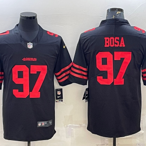 Men's San Francisco 49ers #97 Nick Bosa 2022 New Black Vapor Untouchable Limited Jersey