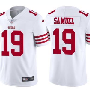 Men's San Francisco 49ers #19 Deebo Samuel 2022 New White Vapor Untouchable Limited Jersey