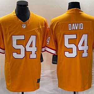 Men's Tampa Bay Buccaneers #54 David Orange 2023 F.U.S.E. Vapor Limited Throwback Jersey