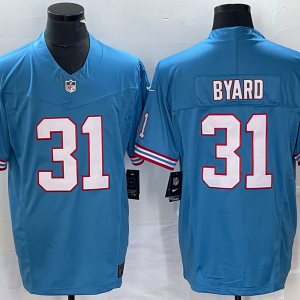 Men's Tennessee Titans #31 Kevin Byard Light Blue 2023 F.U.S.E. Vapor Limited Jersey