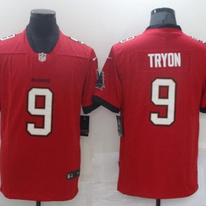 Men's Tampa Bay Buccaneers #9 Tryon Red Vapor Untouchable Limited Jersey