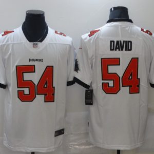 Men's Tampa Bay Buccaneers #54 David White Vapor Untouchable Limited Jersey
