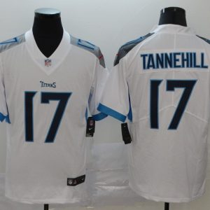 Men's Tennessee Titans #17 Ryan Tannehill White Vapor Untouchable Limited Jersey