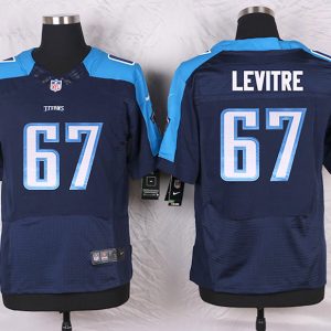 Nike Tennessee Titans #67 Levitre D.Blue Elite Jersey