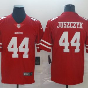 San Francisco 49ers #44 Kyle Juszczyk Red Vapor Untouchable Limited Jersey