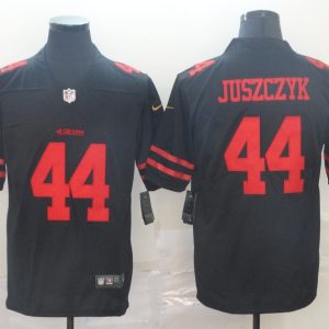 San Francisco 49ers #44 Kyle Juszczyk Black Vapor Untouchable Limited Jersey