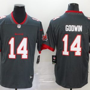 Men's Tampa Bay Buccaneers #14 Godwin Grey Vapor Untouchable Limited Jersey