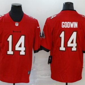 Men's Tampa Bay Buccaneers #14 Godwin Red Vapor Untouchable Limited Jersey