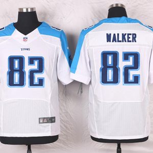 Nike Tennessee Titans #82 Walker White Elite Jersey