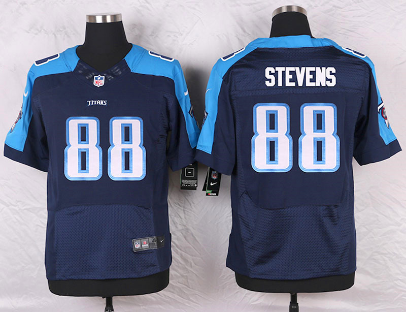 Nike Tennessee Titans #88 Stevens D.Blue Elite Jersey
